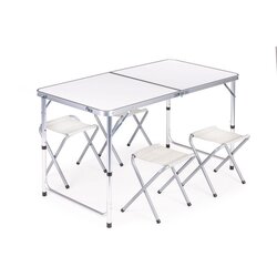 Modern Home Prijenosni set stol i stolice White Cene
