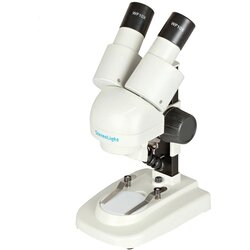 DELTA OPTICAL StereoLight Stereo Microscope White Cene