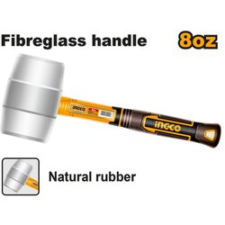 Ingco hruh8908 čekić gumeni 220gr beli ( HRUH8908 ) Cene