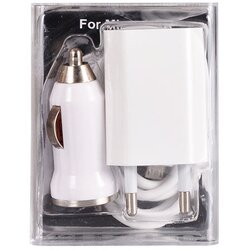 Mobiline polnilec usb 3v1 beli (avto+zidni+kabel) za micro usb Cene