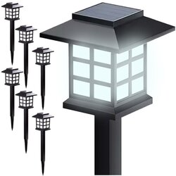 Gardlov solarne LED vrtne lampe sa šiljkom, set od 6, hladno bijele Cijene
