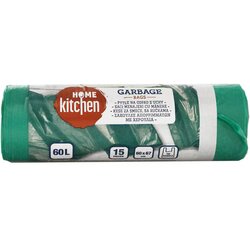 HOME KITCHEN Kesa za djubre sa ruckom zelena 60l Cene
