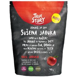 True Story čips od sušena jabuke 40g Cene