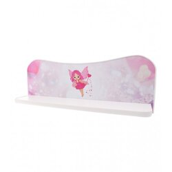 Happy Kitty Polica drvena zidna Kitty Bajka 60 cm Cene