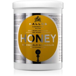 Kallos Cosmetics honey regenerativna maska za lase 1000 ml Cene