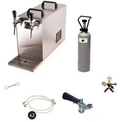 ich-zapfe Kompletni set Bierzapfanlage Stream 50 z 2-cevnim suhim hladilnikom 50 l/h, (5000216238) Cene