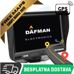 DAFMAN gps truck navigacija 9″ G96 Cene