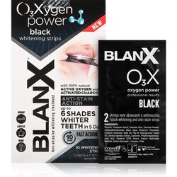 Blanx Oxygen Power Whitening Black Strips belilni trakovi za zobe 10 kos Cene