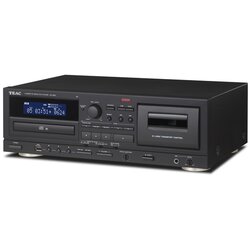 Teac AD-850-SE kasetofon s CD predvajalnikom, USB, črn Cene