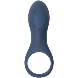 Amaysin vibracijski prsten za penis s akumulatorom (plavi) Cene