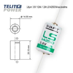 SAFT litijum 1/2AA 3.6V 1200mAh LS14250 CNA ( 0579 ) Cene