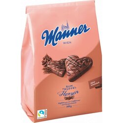 Manner Vafljeva srca - Krema iz ruma in tartufov Cene