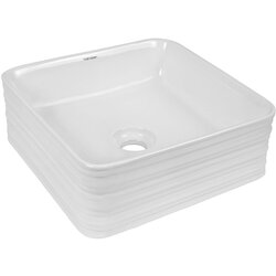 Hidrosan lavabo Art 380*380*150 [KW-1531A] [bela, sjaj] Cene