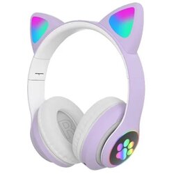 Slusalice CAT EAR STN-28 wireless ljubicaste STN-28-PR Cene