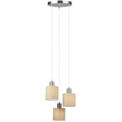 Rabalux natina, visilica, E14 3X MAX25W, braon/hrom Cene