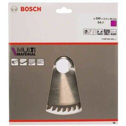 Bosch list kružne testere 190 x 30 x 2,4 mm; 54 Multi Material 2608640509 Cene