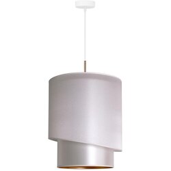  Duolla - Visilica na sajli PARIS 1xE27/15W/230V Ø 40 cm srebrna/zlatna Cene