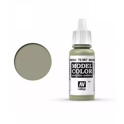 Vallejo Model Color 111 olivno siva (Medium Grey) (987) - 17 ml Cene