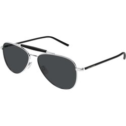 Saint Laurent SL864 002 ONE SIZE (57) Srebrna/Siva Cene