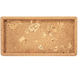 ZicZac Pladenj iz plute 14.5x28 cm Querco – Cene