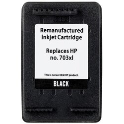 SUPERBULK printer ink HP B-H703BK (replacement HP 703 CD887) standard black Cene
