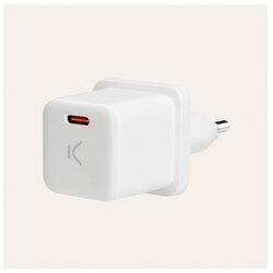Ksix zidni punjač USB-C 20W PD, mini, ultra brzi, bijeli Cijene