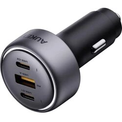 Aukey Pathfinder 66W USB punjač 66 W 2x USB-C®, 1x USB-A Power Delivery, PPS osobno vozilo, teretno vozilo brzi punjač Cene