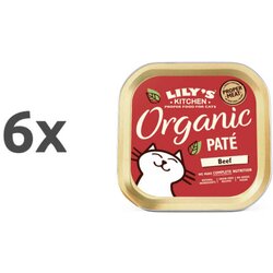 Lily's Kitchen Organic Paté Adult - govedina, piščanec in svinjina 6 x 85 g Cene