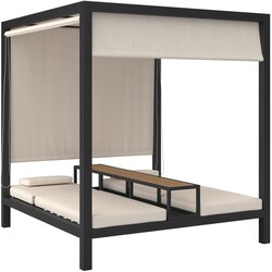 Bessagi Garden Vrtni Ležalnik Felipa, Bež, Za 2 Osebi Cene