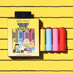Rude Cosmetics tonirani balzam za usne za negu i sjaj Peanuts SET 4 kom 4 g Cene