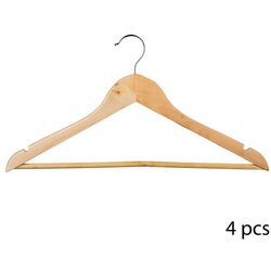 Five ofinger za odeću x4 drvo/metal bež Cene