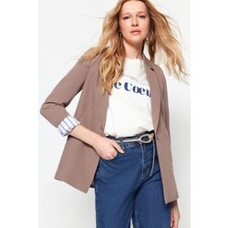 Trendyol Blazer - Gray - Regular fit Cene