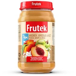 Frutek kašica breskva, riža i grožđe 190g Cene