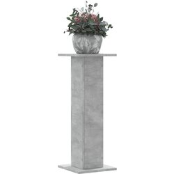 vidaXL Stalci za biljke 2 kom siva boja betona 30x30x80 cm drveni Cijene