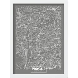 Wallity Plakat u okviru 40x55 cm Prague - Cene