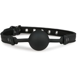 EasyToys - Fetish Collection Gag s silikonskom kuglicom, crni Cijene