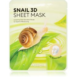 MISSHA Snail maska iz platna s čistilnim in osvežilnim učinkom s polžjim ekstraktom 23 g Cene