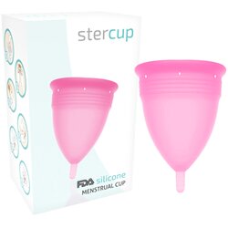 STERCUP MENSTRUAL CUP SIZE L PINK COLOR FDA SILICONE Cene