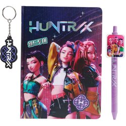 K-Pop Kpop Huntr/X lila notes sa olovkom i priveskom ( 1047421 ) Cene