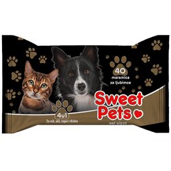 SWEET PETS vlažne maramice za ljubimce 40/1 Cene