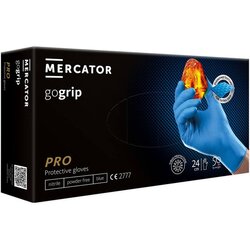 MERCATOR Jednokratne rukavice MERCATOR GOGRIP PRO plave bez pudera Cene