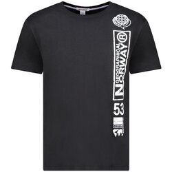Geographical Norway Muška majica kratkih rukava Japon Db Men 402, Crna Cene