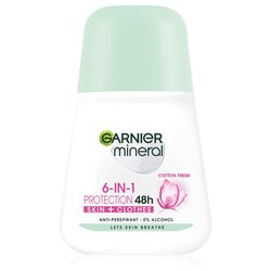 Garnier Mineral Protection 6 Cotton Fresh 48h umirujući antiperspirant protiv znoja i neprijatnog mirisa 50 ml za žene Cijene