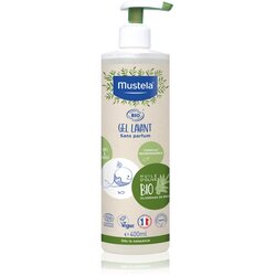 Mustela BIO gel za pranje tijela i kose za djecu od rođenja 400 ml Cene