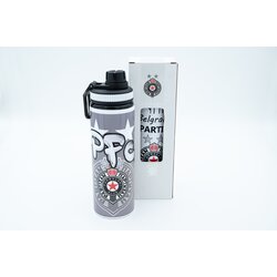 Nine Sport Flašica za vodu FK Partizan, 750ml, Siva Cene