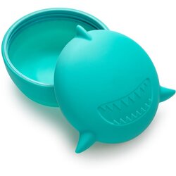 Melii Silicone Bowl with Lid kutija za užinu Shark 350 ml Cene