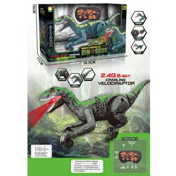 Rc Velociraptor na baterije, svetlo, zvuk, hod Cene