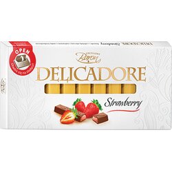 BARON DELICADORE Čokolada sa jagodom u štanglicama, 200g Cene