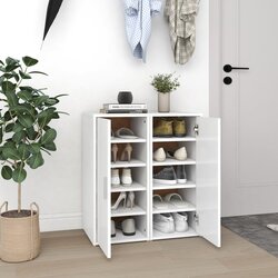vidaXL ormarići za cipele 2 kom bijeli 32 x 35 x 70 cm od iverice Cijene
