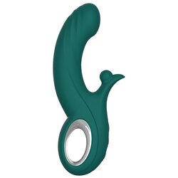CHISA NOVELTIES Chisa Kissen Raider Dual Vibration + Thrusting Green Cene